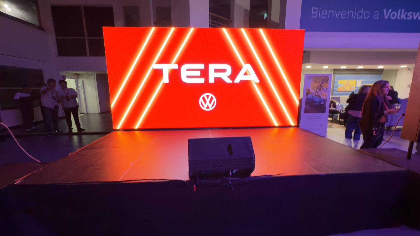 Presentacion Volkswagen con pantalla LED para marcas corporativas